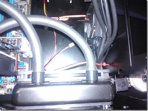 GPU radiator placement
